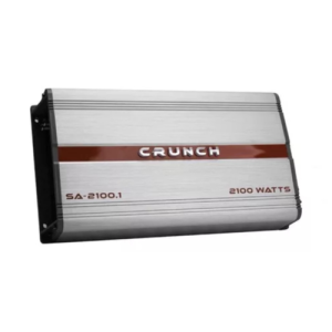 Amplificador Mono Block Crunch Sa-2100.1 Ideal Apara Bajos Color Gris