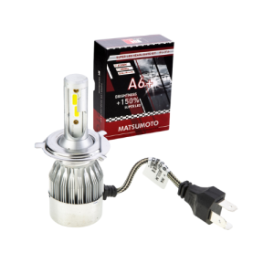 KIT Ampolletas Led H4 7600Lm A6+