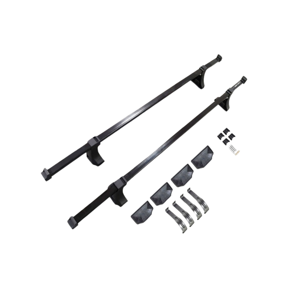BARRA PORTA EQUIPAJE UNIVERSAL CON GANCHOS 120CM