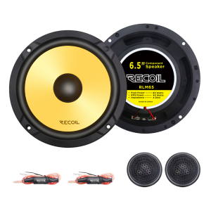 Sistema de altavoces de componentes de audio para automóvil de 6,5 pulgadas de la serie RLM65 de nivel 3