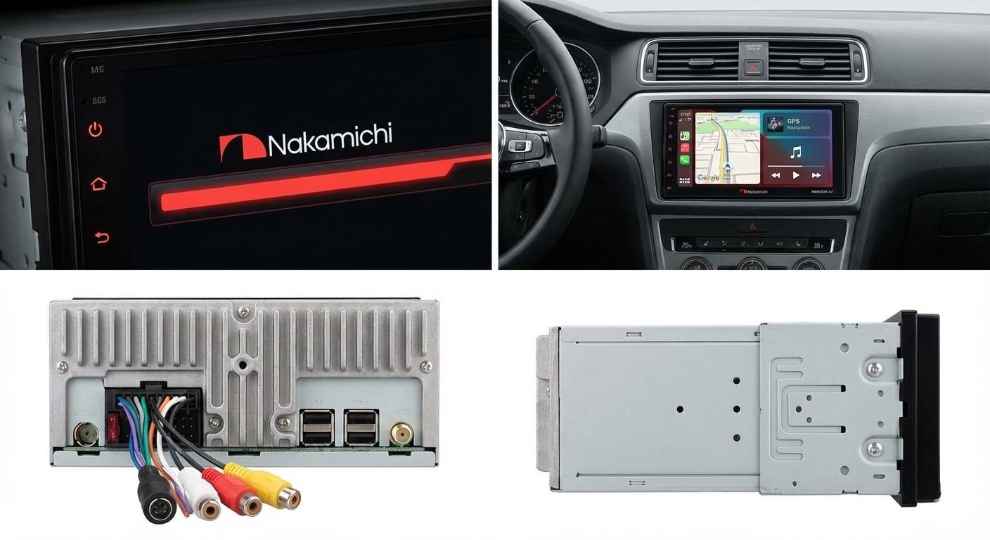 Radio Con Pantalla Nakamichi NAM5200-A7" - Imagen 2